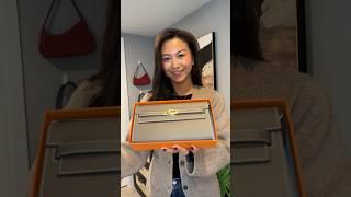 Unboxing my Hermes Kelly To Go Wallet #hermes #hermesunboxing #designerbags #luxurybag