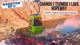 Changu Lake Ropeway Gangtok Sikkim | Tsomgo Lake Ropeway Vlog | Changu Lake Ticket Price, Timings