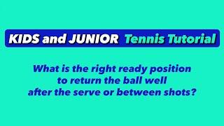 Babolat Tutorials: What is the right ready position to return | Babolat