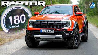 2023 Ford Ranger RAPTOR (V6 Bi-Turbo) | 0-188 km/h acceleration | by Automann in 4K