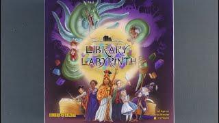 Library Labyrinth - Kickstarter Preview - Ein Spiel für Bücherfans? - Regeln + Review - Gewinnspiel