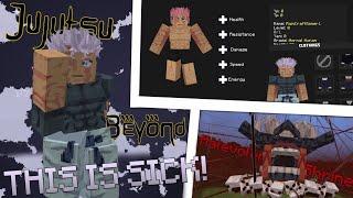 This New Jujutsu Kaisen Addon Is INSANE!! | Jujutsu Beyond Addon/Mod For Minecraft PE!! | (1.20.51+)