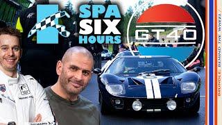 Chris Harris and Alex Brundle Take on Spa 6 Hours in a GT40!