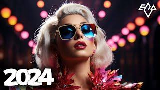 Lady Gaga, Bebe Rexha, David Guetta, Rihanna, Alan Walker Cover  EDM Bass Boosted Music Mix