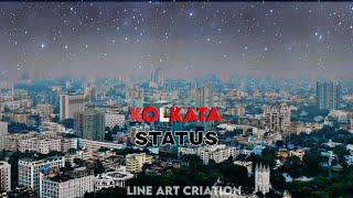 New kolkata status  city of joy in India  Kolkata best statusLine art Creation