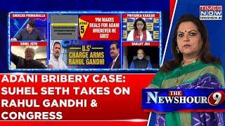 Shehzad Poonawalla Rips Apart AAP; Suhel Seth Questions Timing Of Accusations | Adani Bribery Row