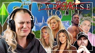 PARADISE PSYK-HOTEL | The Sims 4
