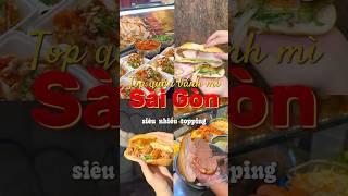 Top quán bánh mì siêu topping & giá siêu cao tại Sài Gòn #bdatrip #bánhmìviệtnam #food