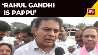 Telangana Elections 2023: BRS Leader KTR Rao Slams Rahul Gandhi Says He Is Pappu