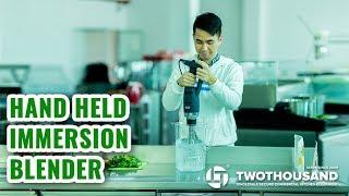 Install and Use Immersion Hand Blender from Twothousand Machinery