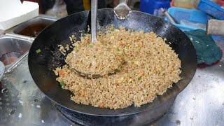 Philippines Street Food - Fried Rice, Chow Mein