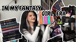 I’m in my Fantasy girl era️ All meine Fantasy Bücher die ich unbedingt lesen möchte.