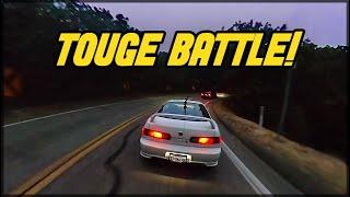 TOUGE BATTLE | Integra DC2 VS Civic FD2 ROUND 1!!