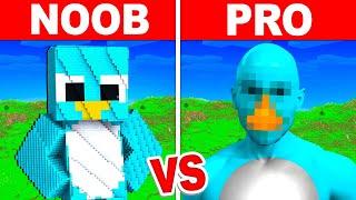 REAL MILO Build Battle In Minecraft - NOOB VS PRO CHALLENGE