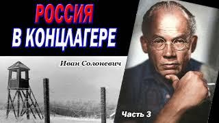 Иван Солоневич "Россия в концлагере". Часть 3 | Аудиокнига