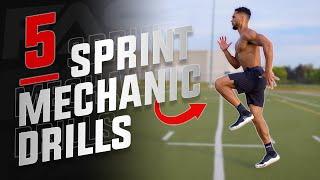 TOP 5 SPRINT MECHANIC DRILLS | SPEED TRAINING FOR ATHLETES