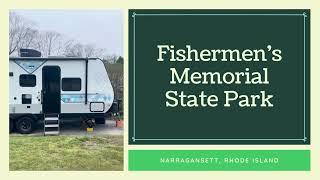 Fishermen's Memorial Campground in Rhode Island - Narragansett, RI RV Park Review