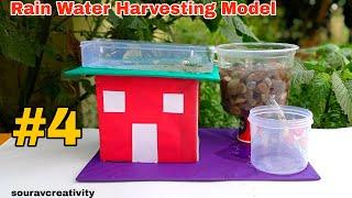 Rain Water Harvesting Project | Science Project For Class 9 | Water Saving Project