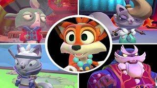 New Super Lucky's Tale All Bosses