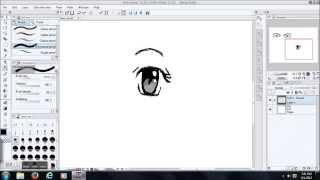 Morgie Draws #2 - Realistic vs Anime Eyes Sketch