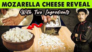 Easy Mozzarella Cheese Recipe | How to Make Mozzarella Cheese at Home