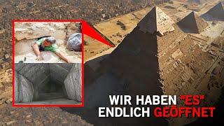 Wissenschaftler haben endlich die geheime Kammer in Ägyptens großer Pyramide geöffnet!