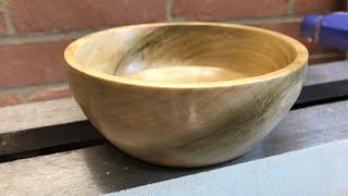 Woodturning Tulipwood Bowl