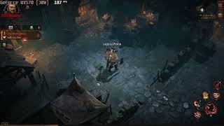  NVIDIA GeForce MX570 (30W) - Diablo Immortal gameplay benchmarks (1080p)