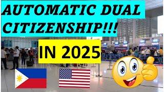 AUTOMATIC DUAL CITIZENSHIP IN 2025!!!