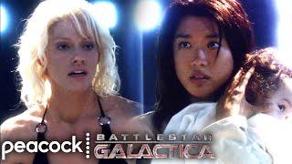 Battlestar Galactica | Sharon Rescues Her Baby From The Cylons