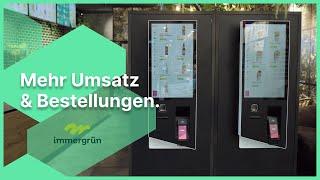 immergrün steigert Store-Umsatz  durch Self-Order-Terminal​