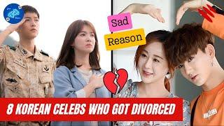 8 Korean Celebs Who Got Divorced (Update 2023)  #songhyekyo #kdrama #kpop #fypシ