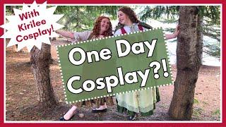 One Day Upcycled Cosplay Challenge with Kirilee Cosplay!