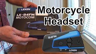 LX-B4FM  Motorcycle headset by LEXIN