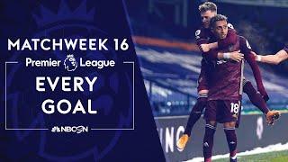 Every Premier League goal from Matchweek 16 (2020-2021) | NBC Sports