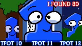 TPOT: ONE IS EVERYWHERE COMPILATION in TPOT 10, TPOT 11, TPOT 12 | Count all One's appearances #BFDI