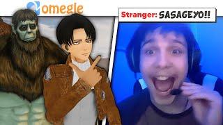 Best of Attack on Titan on Omegle