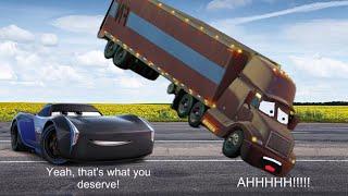 Jackson Storm runs Oliver Lightload off the highway/Arrested/Grounded