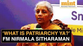 FM Nirmala Sitharaman’s Take On Patriarchy: ‘Who Stopped Indira Gandhi From Becoming India’s PM?’,