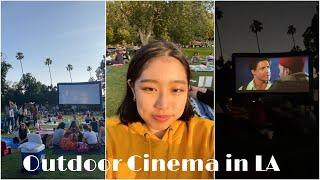 Popular Outdoor Cinema in Los Angeles #Shorts