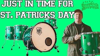 New Kit for Matt Kelly of Dropkick Murphys - Behind the Scenes | SJC Custom Drums