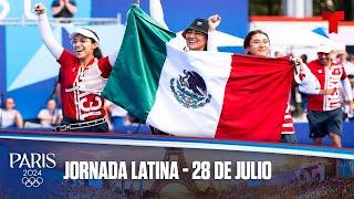 PARIS 2024 | LO MEJOR DE LA JORNADA LATINA 07/28/2024 | TELEMUNDO DEPORTES