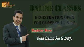 Online registration open for Class 11th and 12th | By CA Manish Kalra