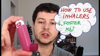 4. How to use inhalers - Foster or Fostair MDI inhalation solution