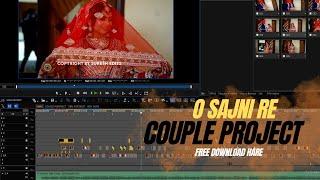 O Sajni Re Edius Cinematic Wedding Project Free Download Hare || SURESH EDITS