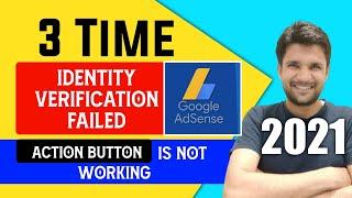 How to Verify Google Adsense after action button not working