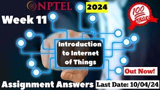 NPTEL IOT Week 11 Assignment Answers