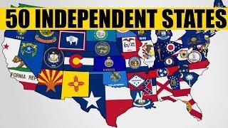 What If Every U.S. State Became Independent?