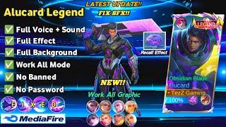 Update! Script Skin Alucard Legend Obsidian Blade | Full Effect & Voice No Password | Alucard Legend