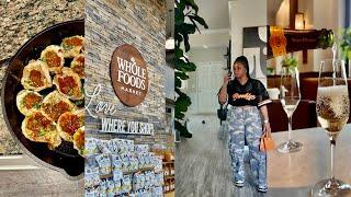 VLOG | whole foods finds, $1 oysters, at-home date night, lit girls' brunch, osmo gadgets + new pr .